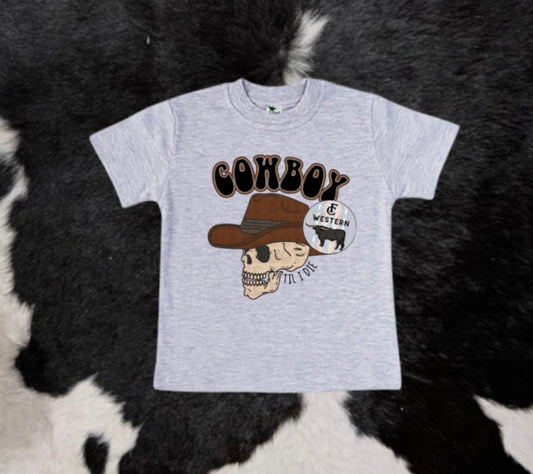 Cowboy Till I Die Tee (READ FULL DESCRIPTION)