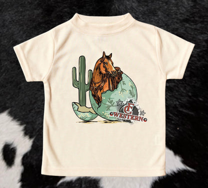 Easter Egg Horse Tee (read description)