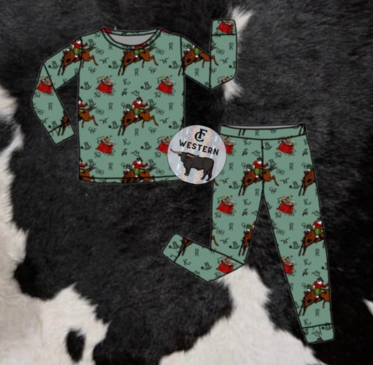Cowboy Santa Pjs *RTS*