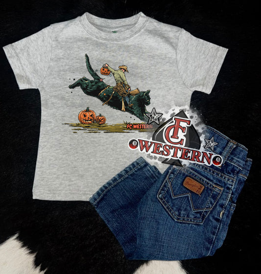 Cowboy Buckin Into Halloween (READ FULL DESCRIPTION)