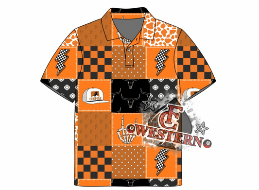 Cowpoke Halloween Polo *PREORDER*
