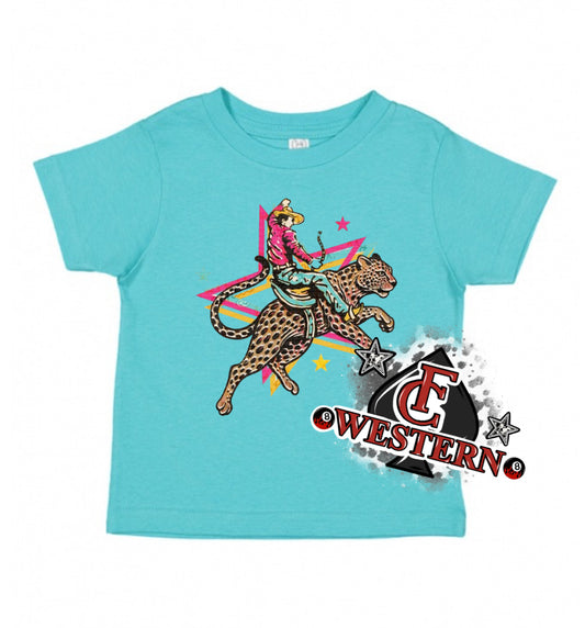 Cowgirl Tiger Tee ( READ FULL DESCRIPTION)
