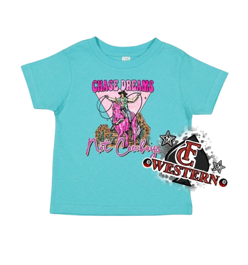 Chase Dreams Not Cowboys Tee (Read Full Description)