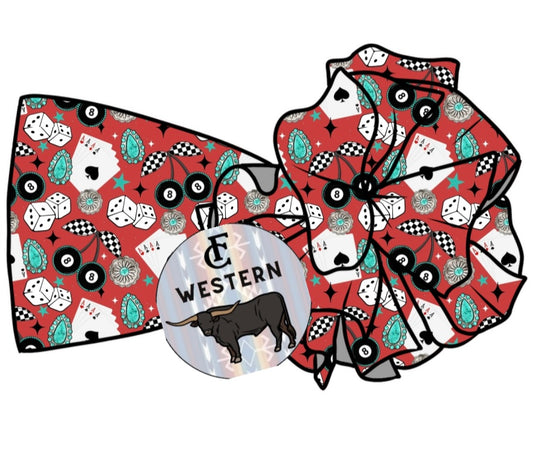 Lucky Cowgirl HeadWraps/Piggies *READ FULL DESCRIPTION*