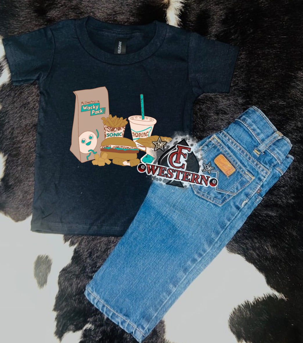 Western Wacky Pack TEE (READ FULL DESCRIPTION)
