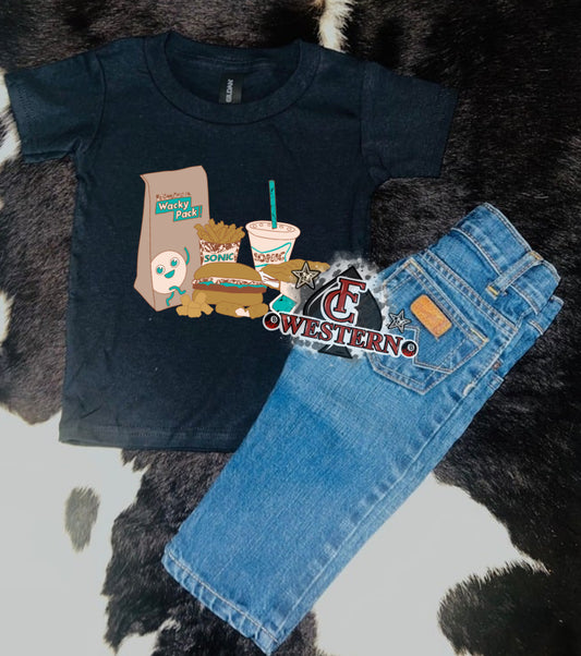 Western Wacky Pack TEE (READ FULL DESCRIPTION)