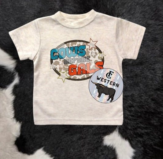 Cows Before Gals Tee