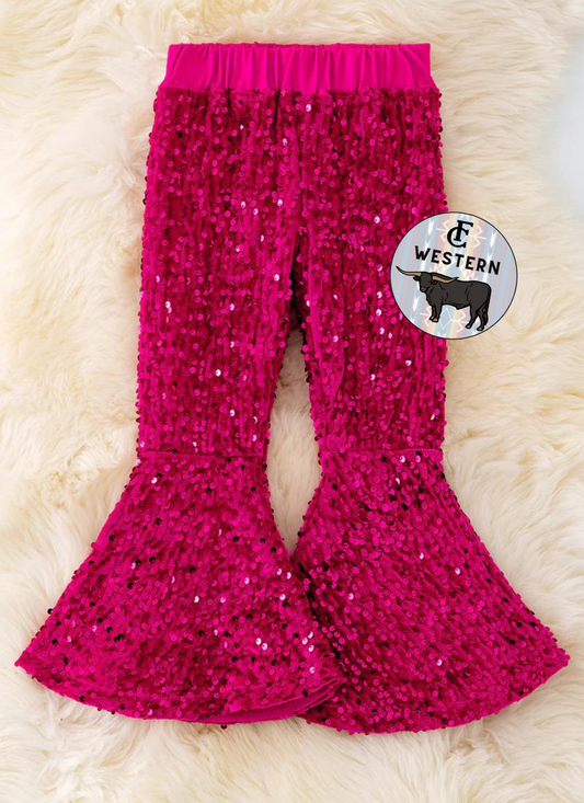 Fuchsia Sparkle Flares *READ FULL DESCRIPTION*