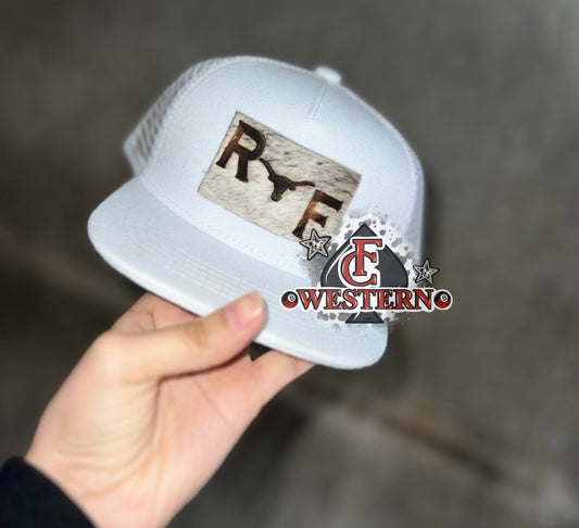 Cowhide Custom  Hat (READ FULL DESCRIPTION)