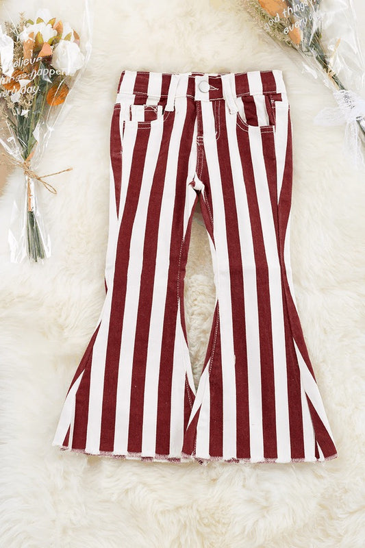 Brown Stripe Flares *RTS