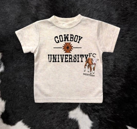 Cowboy University Tee