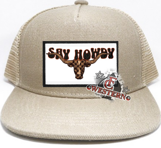 Say Howdy Hat (READ FULL DESCRIPTION)