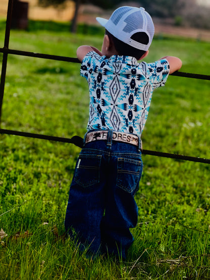 Custom Cowhide Belt Kids (READ FULL DESCRIPTION)