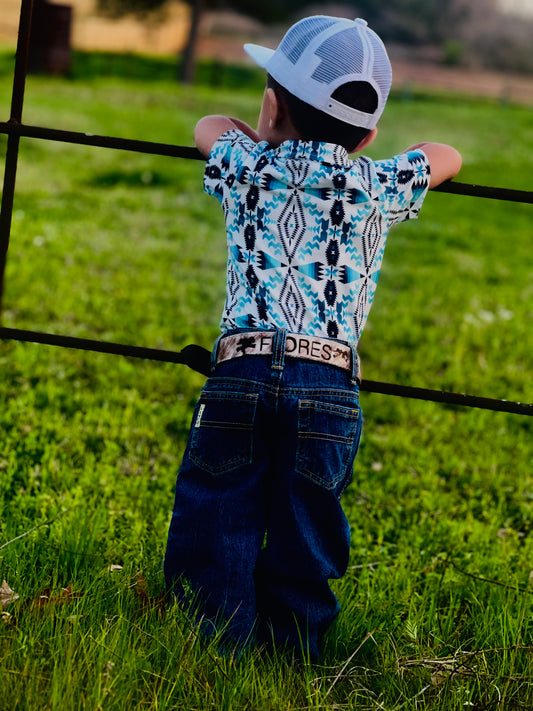 Custom Cowhide Belt Kids (READ FULL DESCRIPTION)