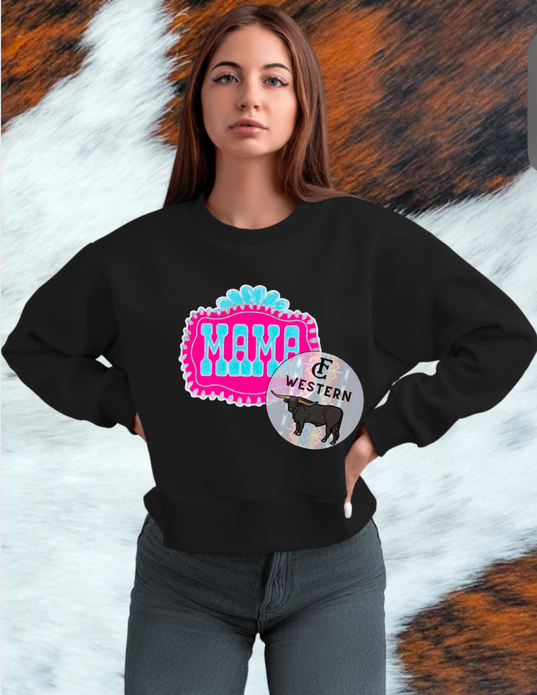 Mama Patch Sweatshirt *PREORDER*