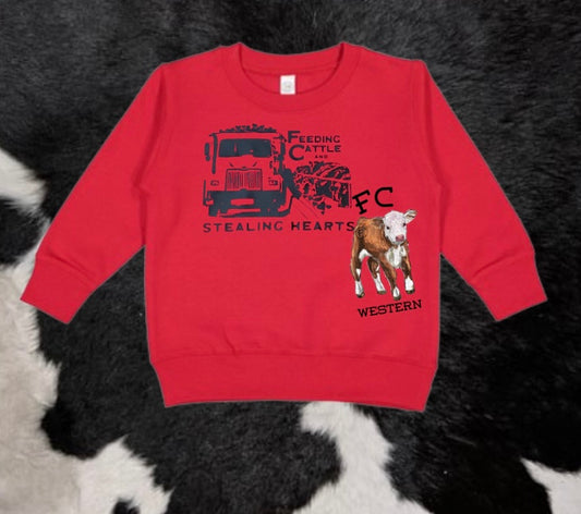 Feeding Cattle & Stealing Hearts Pullover