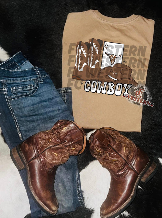 Cowboy Tee (READ FULL DESCRIPTION)t