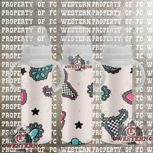 Cowgirl Gems Bottle/Sippy (Read Full Description)