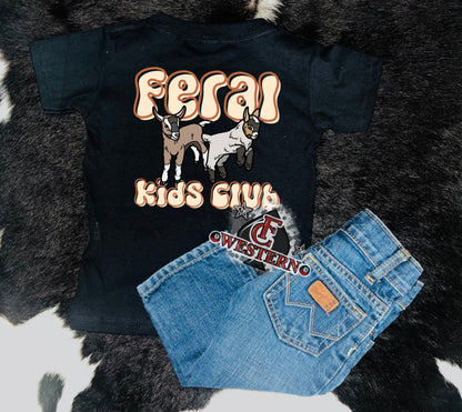 Feral Kids Club Tee (READ FULL DESCRIPTION)