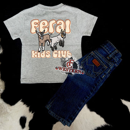 Feral Kids Club Tee (READ FULL DESCRIPTION)
